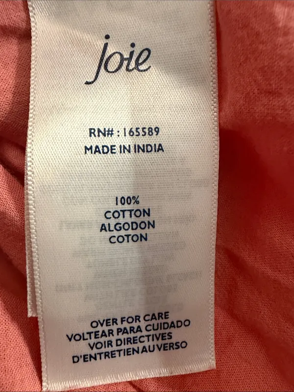 Joie Bondi Maxi Dress Tiered Sundress Flowy Lined Boho Sleeveless Size XL - Image 8