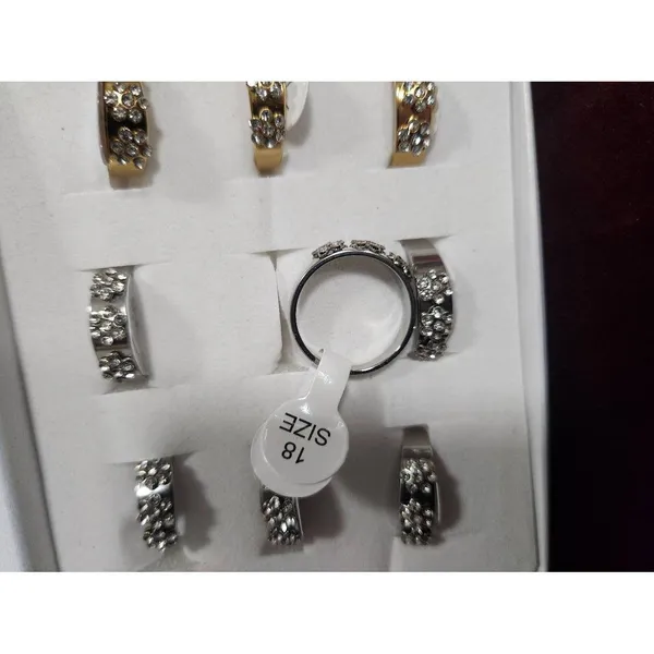 Stainless steel fashion ring. Price for one. - Image 4