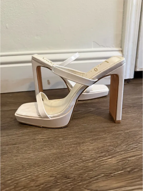 Lulus White Heels - Image 2