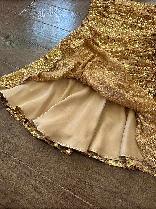 Betsey Johnson Evening Strapless Sequin Mini Dress - Image 3