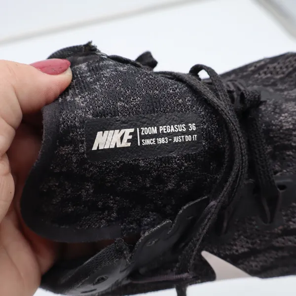 Nike Running Shoes Womens 9 Air Zoom Pegasus 36 Black Good - Image 5