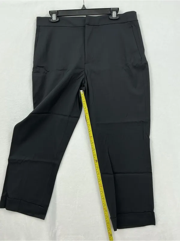 Zara Black Cropped Women's Pants 063 - Image 7