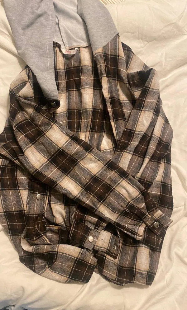 Romwe Button-Up Flannel - Image 2