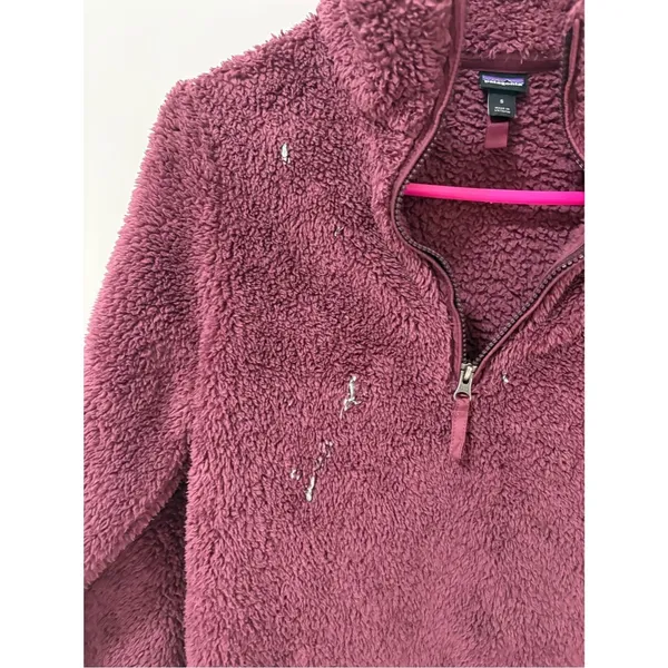 Patagonia very FLAWED fleece pullover size S - Image 2