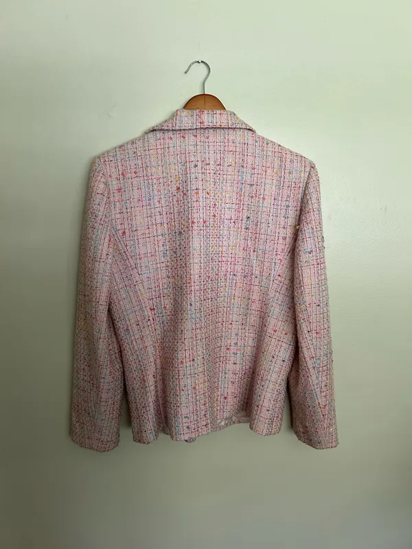 Vintage pink blazer - Image 8