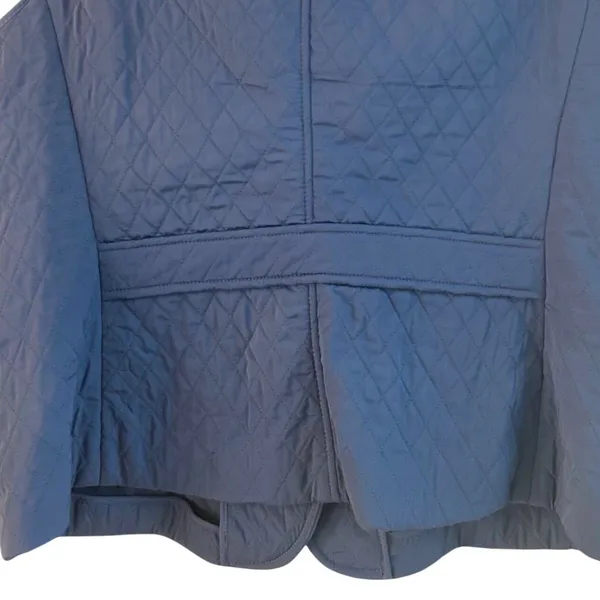 Talbots Womens Quilted Vest Size XL Teal Warm Cozy Chore Comfy‎ - Image 4