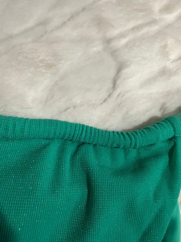 Kinis By Carter Women’s Bikini Bottom Size M . Green Size M - Image 6