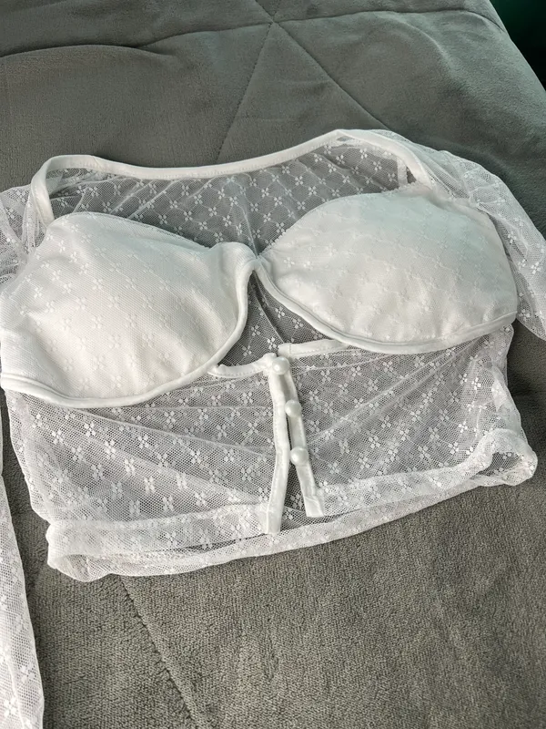 Y2K Top White - Image 2