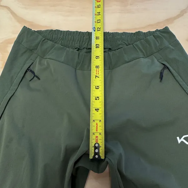 Kari Traa Thale Training Pant Women's‎ Olive Green High Rise Outdoor Tapered Med - Image 13