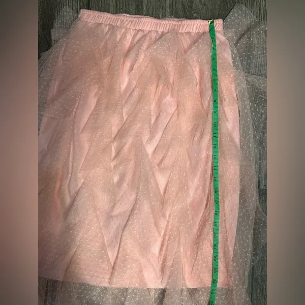 Live 4 Truth Asymmetrical Pink Tulle Skirt - Image 4