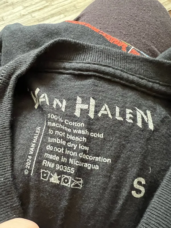 Van Halen graphic t - Image 2