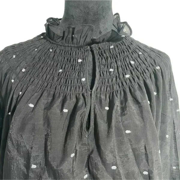 Tuckernuck Pomander Place Size Medium Taylor Dress Black Long Sleeve - Image 3