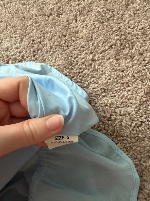 Blue Mini Dress - Image 5