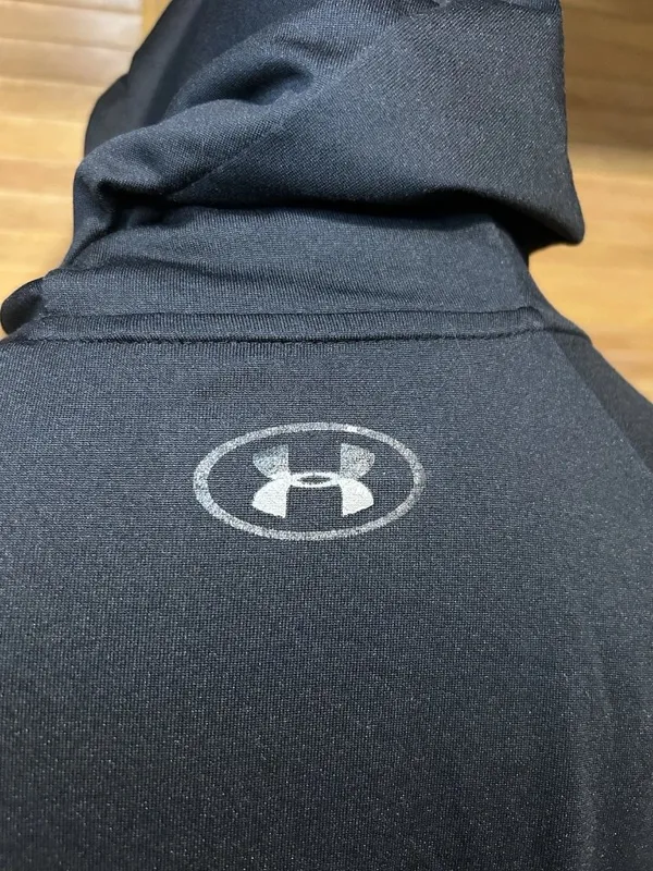 Under Armour Heat Gear Pullover Hoodie Women’s Black Size L - Image 7