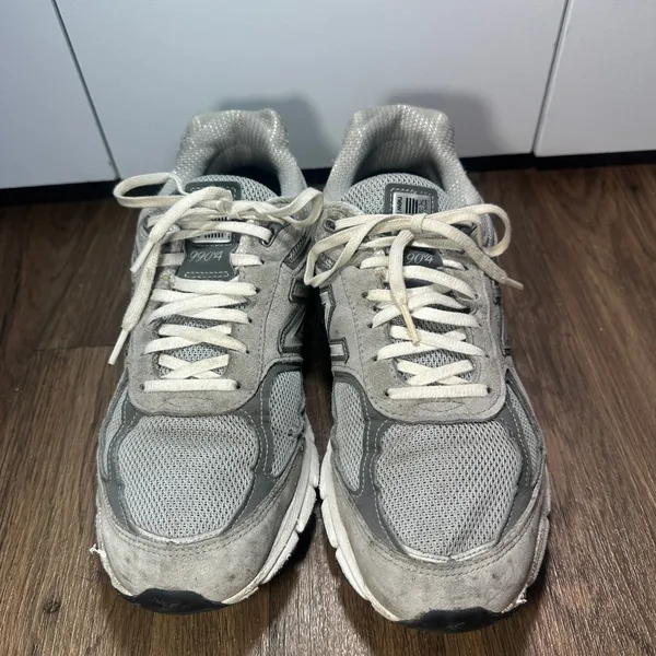New Balance 990v4 Sneakers Women 9.5 Gray Suede Mesh USA Made Casual Running Dad - Image 5