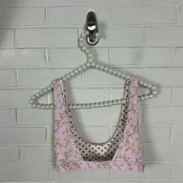 Dippin’ Daisy’s Golden Rose Floral Festival Bikini Top - Image 6