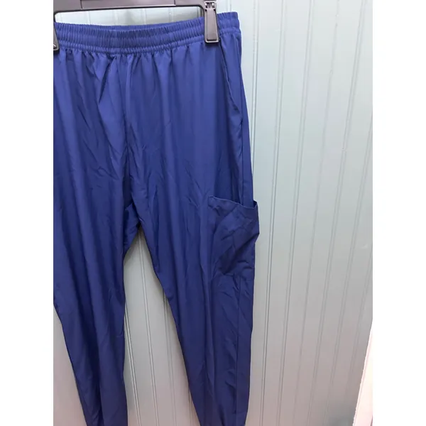 4Flex Womens Navy Blue‎ Scrub Joggers Plus Size 2X Cargo Pocket Elastic Waist - Image 2
