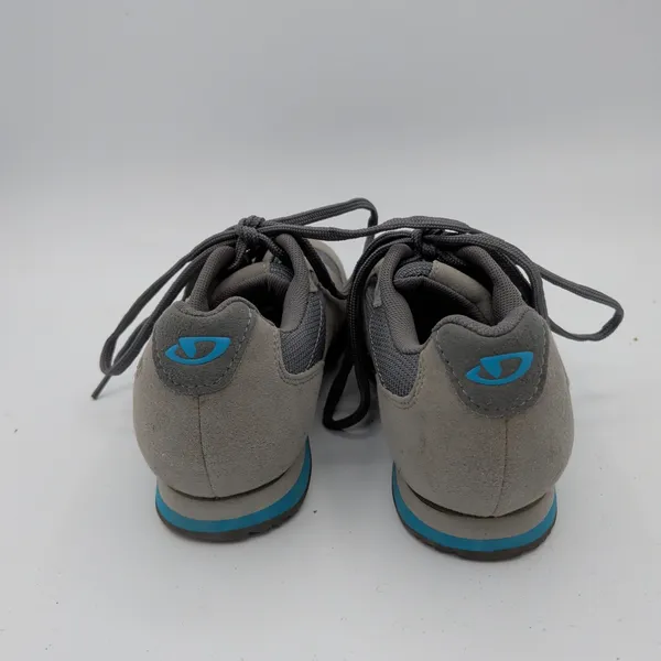 Giro Petra VR Womens‎ Mountain Bike Shoes Grey Blue Vibram Sole Size 6 EU 37 - Image 5
