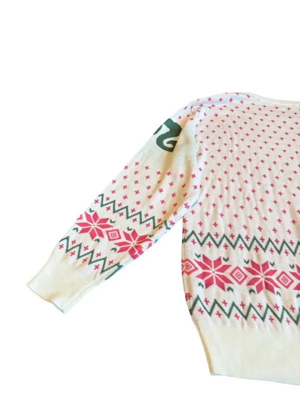 Mattel Barbie Pullover Stretchy Sweater Crew Neck Pony Tail Pink Size Small NWT - Image 9