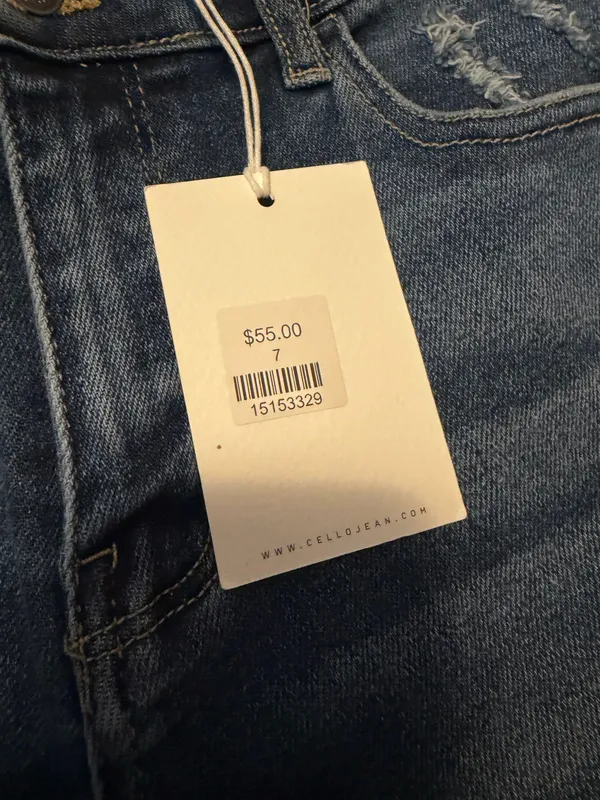 bnwt cello cropped skinny ripped jeans - Image 7