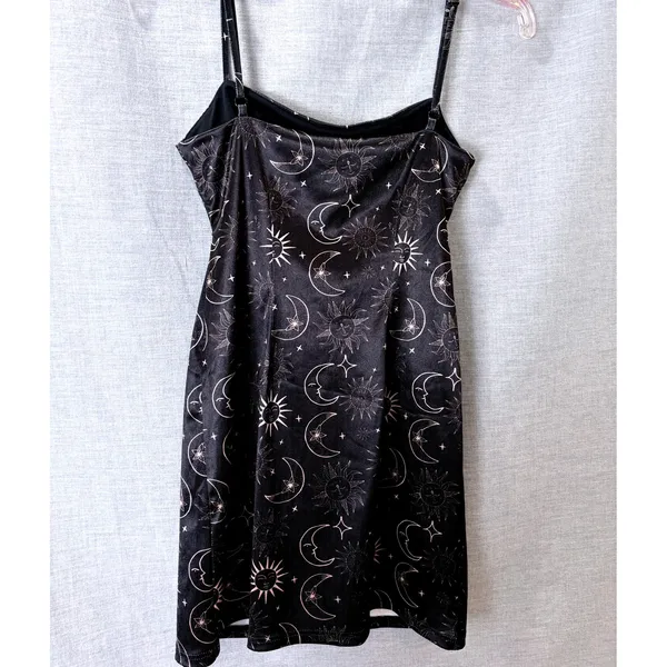Urban Outfitters Celestial‎ Sun Moon Mini Dress Rose Gold S - Image 5