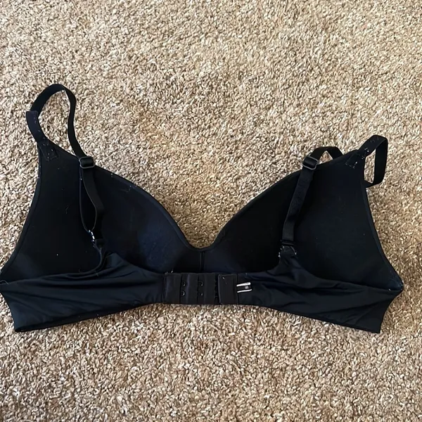 Black Padded Bra - Image 2