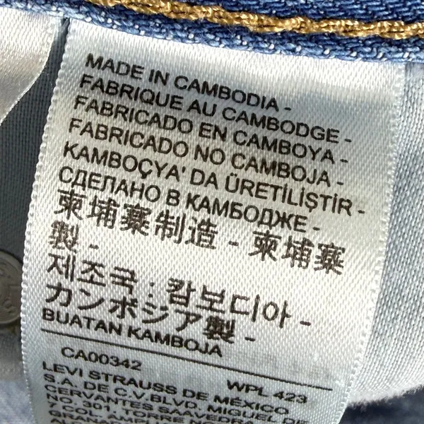 Levi's‎ Baggy Dad Jeans Light Wash Blue W27 L30 Relaxed Straight Barrel Leg - Image 11