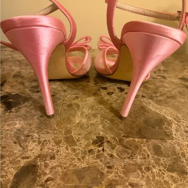 Nina New York beautiful Women's Pink Bow Heels - Image 5