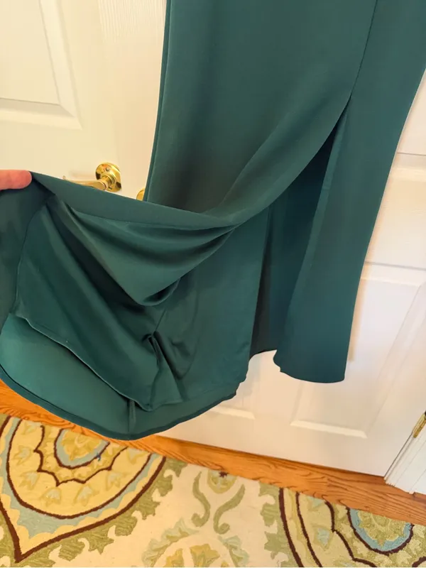 Lulus green formal gown dress XS - Image 4