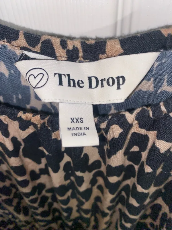 The Drop Leopard Print Dress XXS Multiple - Image 3
