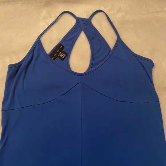 Apostrophe Blue Racer Back Tank Top size XS - Image 7