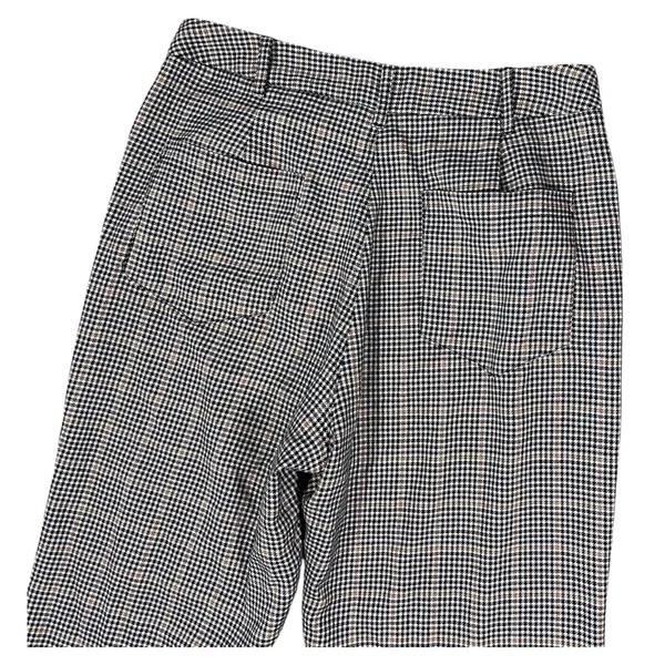 URBAN OUTFITTERS Houndstooth Plaid Cropped Pants - Image 6