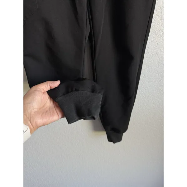FIGS Zamora Jogger Scrub Pants Womens Size XSP Black Nurse Technical 5 Pockets - Image 9