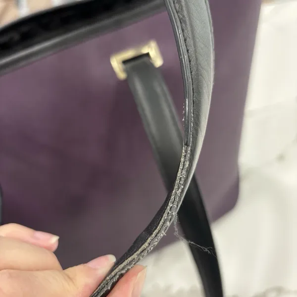 Lo & Sons Tote Purse Purple The Seville Tote Laptop Bag Travel - Image 13