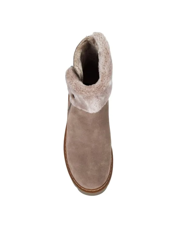NWT Baretraps Wyoming Suede Ankle Winter Hiking Boots BT28506 Taupe Brown 7.5M - Image 7