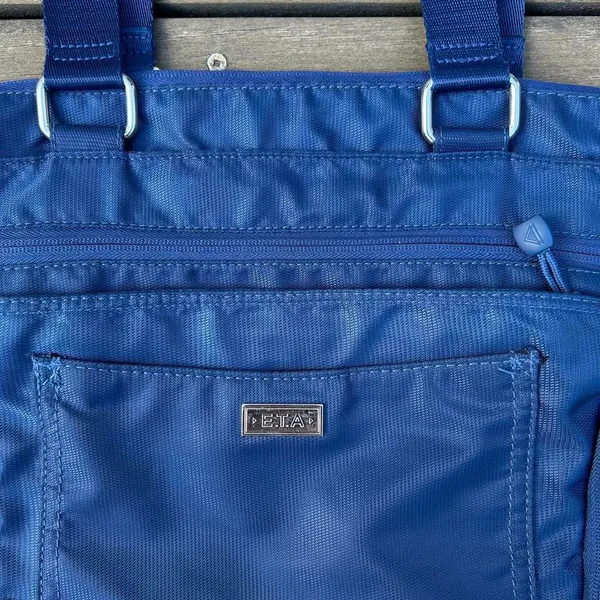 Blue ETA Shoulder Bag Purse Utility Bag - Image 2