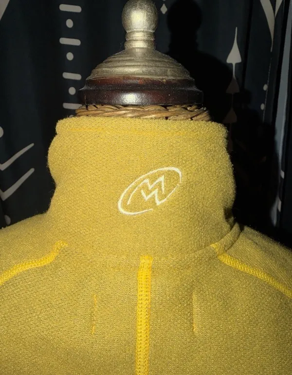 Cloudveil Jackson Hole Yellow Gold Soft shell Full Zip Fleece Jacket Size XS - Image 6
