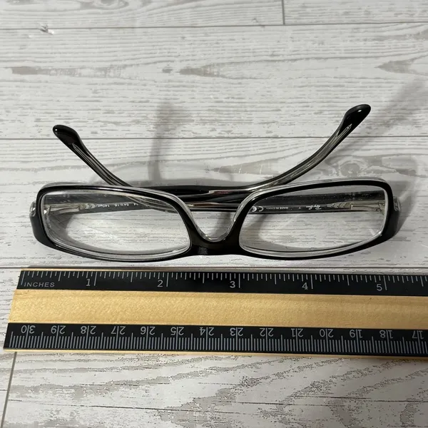 Ray-Ban RB5114 2034 Eyeglass Frames Only 54-16-140 Black Clear Rectangle - Image 8