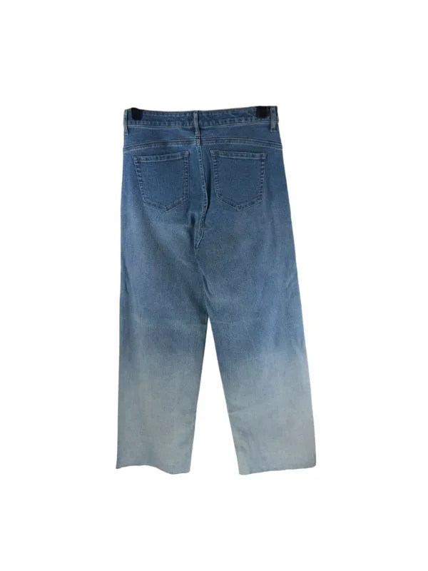 G by Giuliana Black Label Womens Wide Leg Jeans Ombre Size 10 High Rise - Image 2