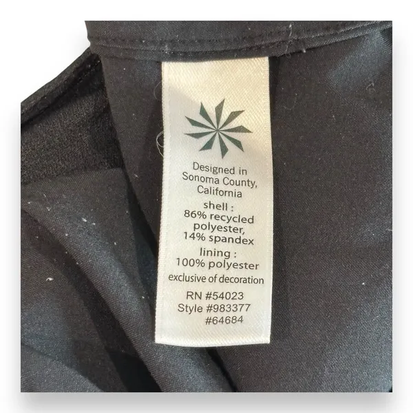 Athleta Cadet Black Ready Set Short Womens Size Small Black Running‎ Yoga Gym - Image 4