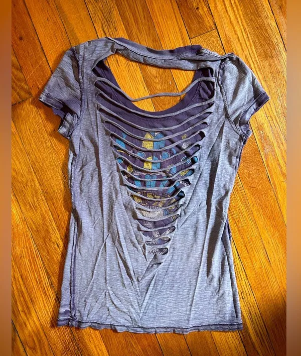 Affliction *Reversible* Cutout Tee - Image 2