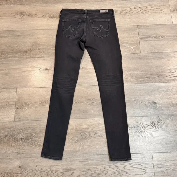 AG Adriano Goldschmied The Legging Jeans Womens Size 26 Black Super‎ Skinny - Image 3