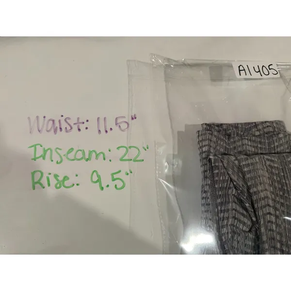 Lululemon Wunder Under High Rise Crop 21" Leggings‎ Womens Sz 4 Silver Jacquard - Image 7