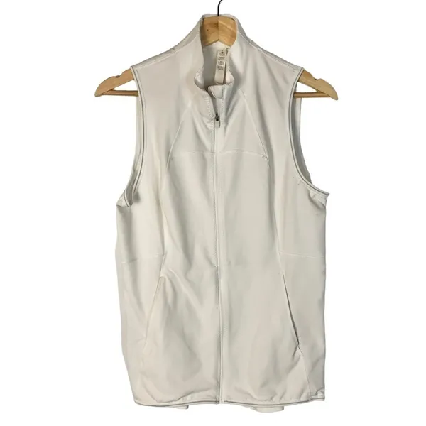 Lululemon Hill And Valley White Lightweight Athletic Vest 6‎ - Image 6