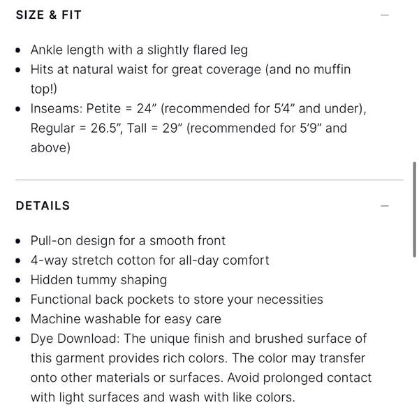 Spanx Tall On-the-go Kick Flare Pant w Ultimate Opacity Technology Classic White - Image 5