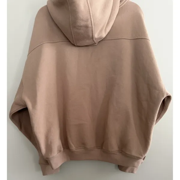 Free People Movement Final Call Logo Hoodie Sand Women's Size Medium - Image 6