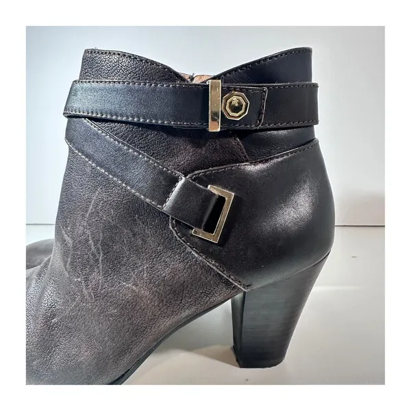 Louise et Cie Lo Ranier Booties Womens‎ Sz 8 Leather Western Cowgirl Chic Style - Image 4