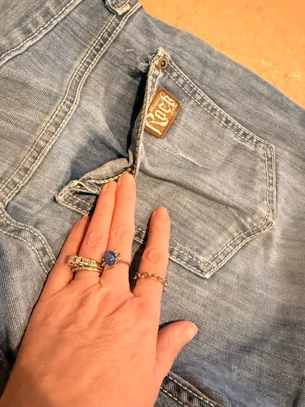 Wrangler Light Blue Bootcut Jeans for Women - Image 3