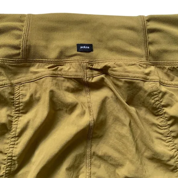 Prana Koen Pant Womens Small Short Khaki Ruched Hiking Outdoor Gorpcore - Image 4