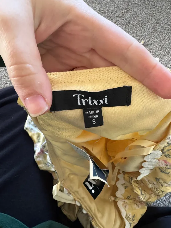 Trixxi Mini Dress Floral - Image 3